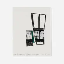 The Armory Show 1 Mar 2017 (from the Art Vending Machine project) by Sadaharu Horio, 2017, acrylic and charcoal on paper, offered Aug 2025