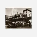 Berenice Abbott, Hanover Square, Manhattan, 1936, vintage gelatin silver print