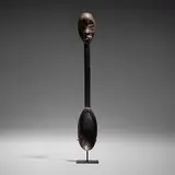 Dan, Spoon with janus head, carved wood