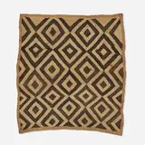 Bushongo, Shoowa prestige panel, raffia, fibers