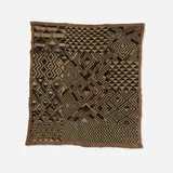 Bushongo, Shoowa prestige panel, raffia, fibers