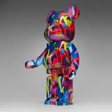 Kaws, Tension 1000% Be@rbrick, 2021, painted cast vinyl