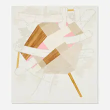Kevin Appel, Kickstand (from the Houses and Timbers series), 2004, acrylic on canvas over panel