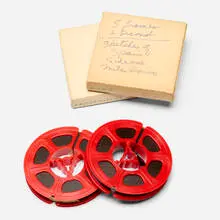 Easter Morning Raga; Luke (two 8mm film prints) by Bruce Conner, 1966, film reel in box, offered Jun 2025