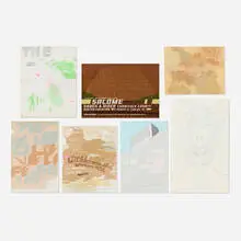 Andrew Kuo, Seven works, screenprints in colors; lithograph in colors; mixed media