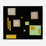 Loló Soldevilla, Untitled, 1954, mixed media collage on board