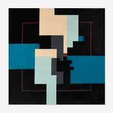 José Mijares, Untitled, c.1965, mixed media on canvas