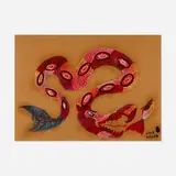 Francisco 'Chico' da Silva, Untitled, 1968, gouache on paper