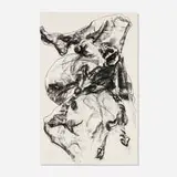 Hervé Szydlowski, Untitled, 2009, charcoal on paper
