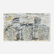 Hoon Kwak, Untitled, 1997, acrylic on paper collage