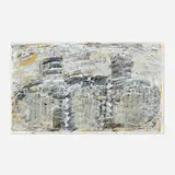 Hoon Kwak, Untitled, 1997, acrylic on paper collage