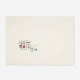 William Cordova, Empty Habits and the Huddled Hustler, 2001, mixed media on paper