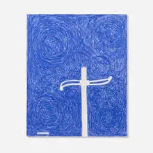 Martin Kersels, Antenna 12, 1999, colored pencil on paper