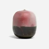 Untitled by Toshiko Takaezu, c. 1990, glazed stoneware, sold Apr 2023
