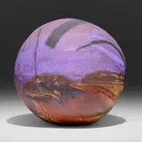 Toshiko Takaezu, Moon, c. 1985, glazed stoneware