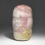 Untitled by Toshiko Takaezu, glazed stoneware, sold Apr 2023