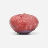 Untitled (with rattle) by Toshiko Takaezu, c. 1990, glazed porcelain, sold Apr 2023