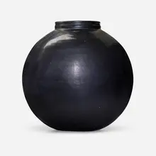 Glen Lukens, Large vase, c. 1950, glazed earthenware