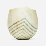 Vessel by John Ward, glazed stoneware, sold Jan 2023