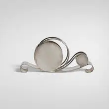 Wmf, Letter holder, c. 1930, silver-plated metal