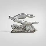 Elcourt Co., 1932 Los Angeles Summer Olympics plaque, 1932, metal