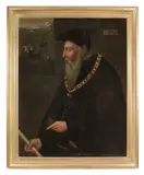 Portrait of Andrea Doria, wearing the Order of the Golden Fleece, by Italian School, oil on canvas, sold Mar 2017