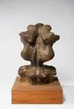 Andreas Urteil, Kleiner Kopf, 1959, Bronze mit dunkelbrauner Patina, auf Holzsockel. Höhe: 24,5 cm (9 ⅝ in.)
