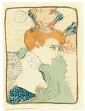 Mademoiselle Marcelle Lender, en buste by Henri de Toulouse-Lautrec, 1895, Farblithografie auf Papier, sold Jun 2017