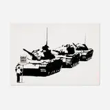 Golf Sale by Banksy, 2003, screenprint on wove paper, offered Mar 2025