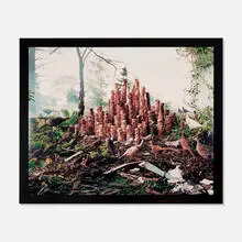 Gregory Crewdson, Untitled (wonder bread pile), 1998, C-print mounted to Dibond in artist's frame