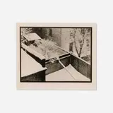 Paul Strand, Snow, Backyards, New York City (from Camera Work No. 48)