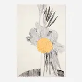 Andy Warhol, Flowers (Hand-Colored), 1974, screenprint hand-colored with Dr. Martin's aniline watercolor dyes