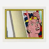 Roy Lichtenstein, Reflections on Minerva (from the Reflections series)