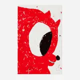 Szabolcs Bozó, Nicolas (Red), 2020, lithograph in colors