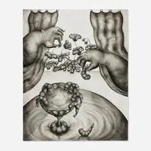 Lily Wong, The Ripest Fruit, 2020, acrylic on paper mounted to panel