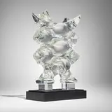 Jacques Schnier, Abraham's Altar, 1972, carved crystal acrylic
