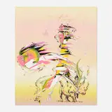 Gegam Kacherian, Maybe Comet, 2007, acrylic on canvas