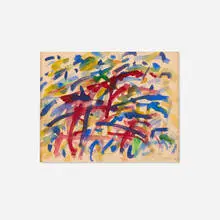 Jacques Germain, Untitled, 1960, watercolor on paper