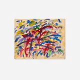 Jacques Germain, Untitled, 1960, watercolor on paper