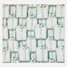 Lisa Milroy, Shirts, 1987, oil on canvas