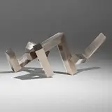Brian Wall, End, 2021, stainless steel