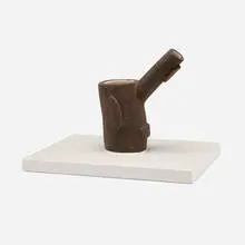 Sculpture 8 (from the Bosco series) by Andrea Branzi, c. 2010, glazed porcelain, offered Sep 2024