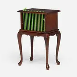 Studio 5.5, Réanim cabinet (from the Hospital Project), 2004, mahogany, nylon cord