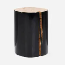 Paola Navone, Large log occasional table, lacquered beech