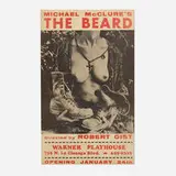Wallace Berman, The Beard poster, 1967, offset lithograph in colors