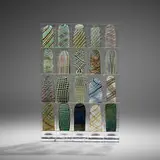 Oiva Toikka, Collection of five works, 1989, internally decorated glass, cut and polished