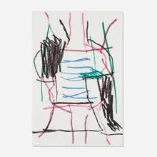 Peter Voulkos, Abstract VII: Give Us a Break, 1979, lithograph in colors