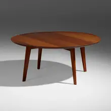Tage Frid, Coffee table, c. 1970, walnut