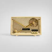 Dora Kallmus, Radio, c. 1960, plastic