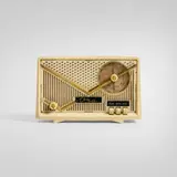 Dora Kallmus, Radio, c. 1960, plastic